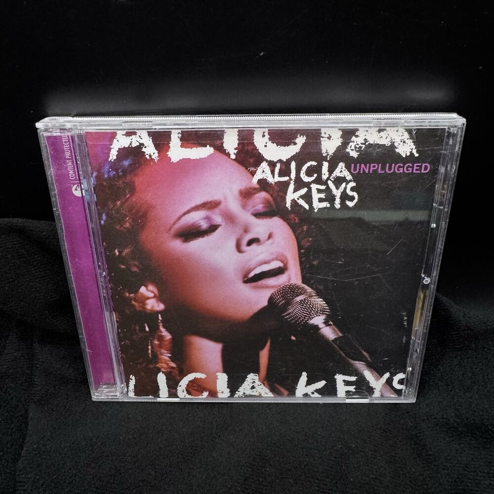 Unplugged Alicia Keys Audio CD Live Recording 2005 Urban 16 Tracks